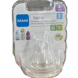 MAM Tétine 3 Débit Rapide – 4 mois et plus